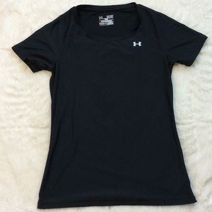Black under armour workout top